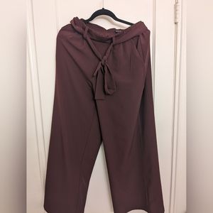 Torrid flare plum pants